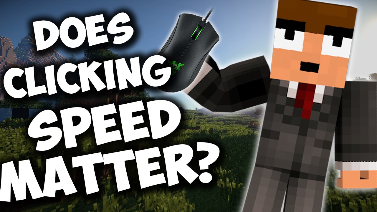 Does clicking speed matters