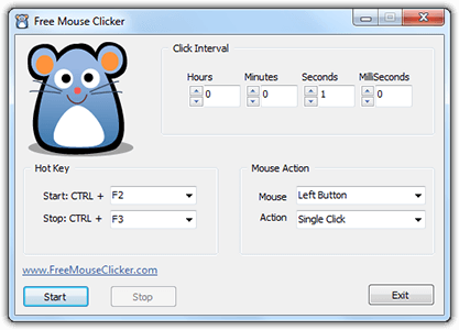 Free Mouse Clicker