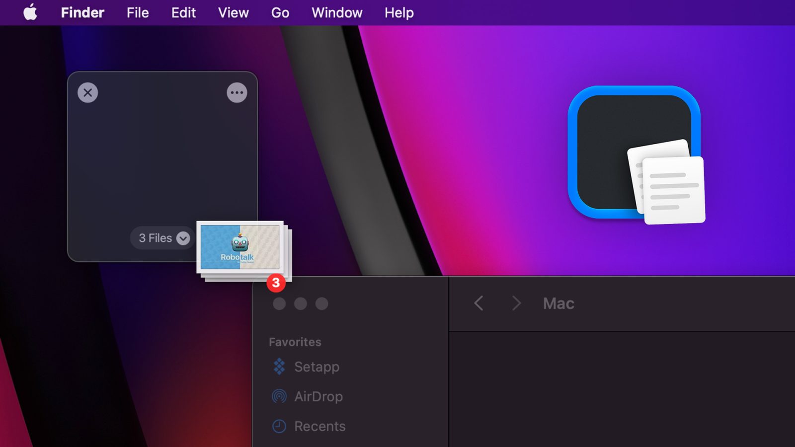 How to drag and drop on mac without clicking my click speed
