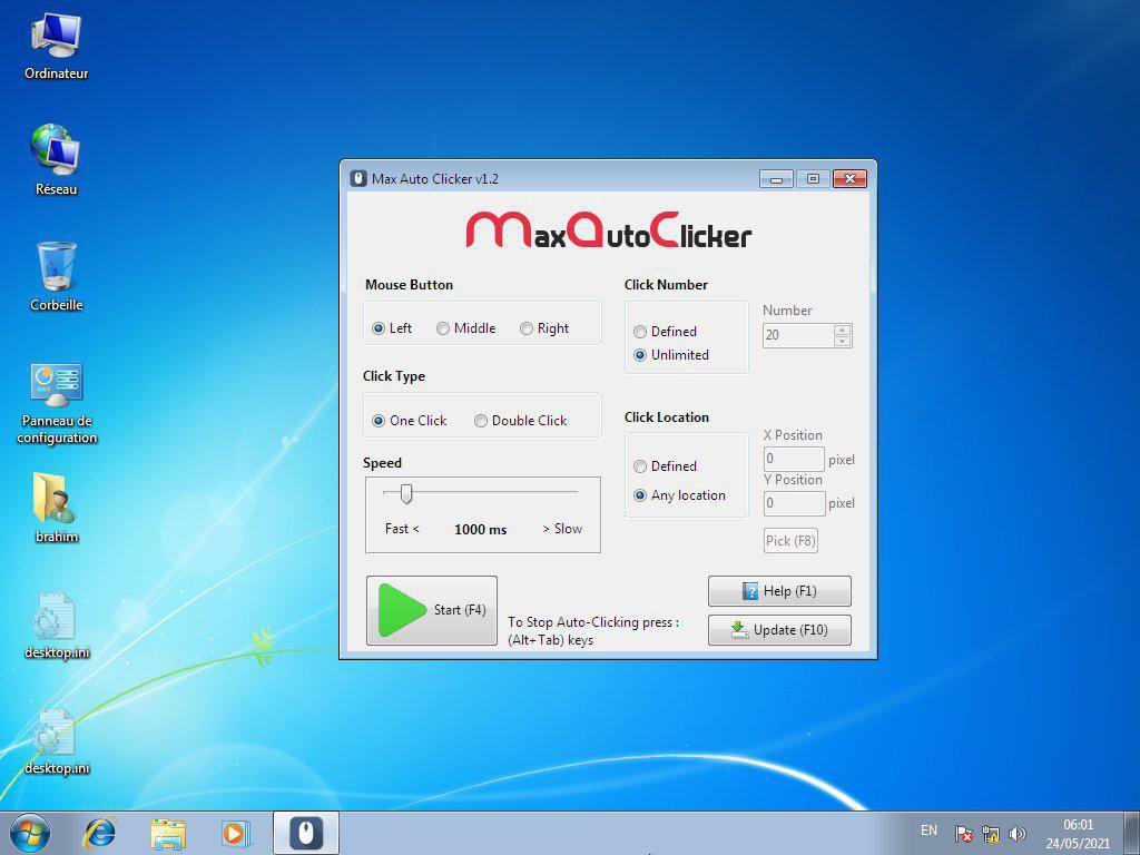 Speed Auto Clicker 1.0 Download For Windows PC - Softlay