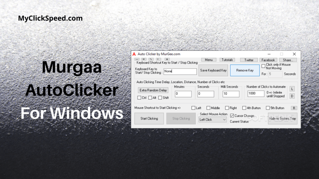 Murgaa Auto Clicker My Click Speed