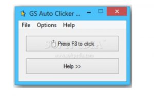 Settings of GS Auto Clicker