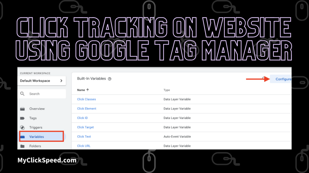 Click Tracking On Website Using Google Tag Manager