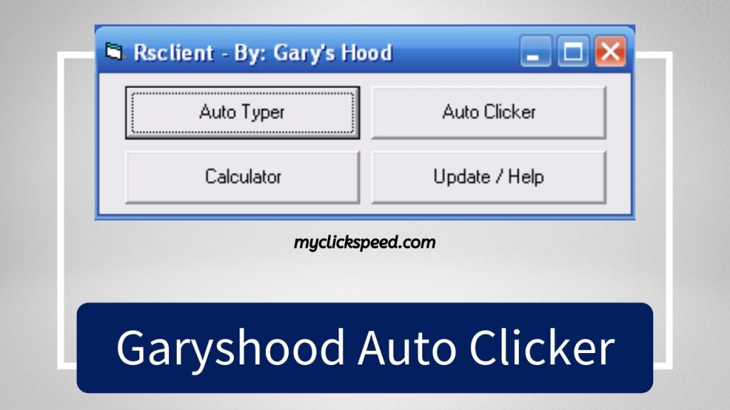 Garyshood Auto Clicker