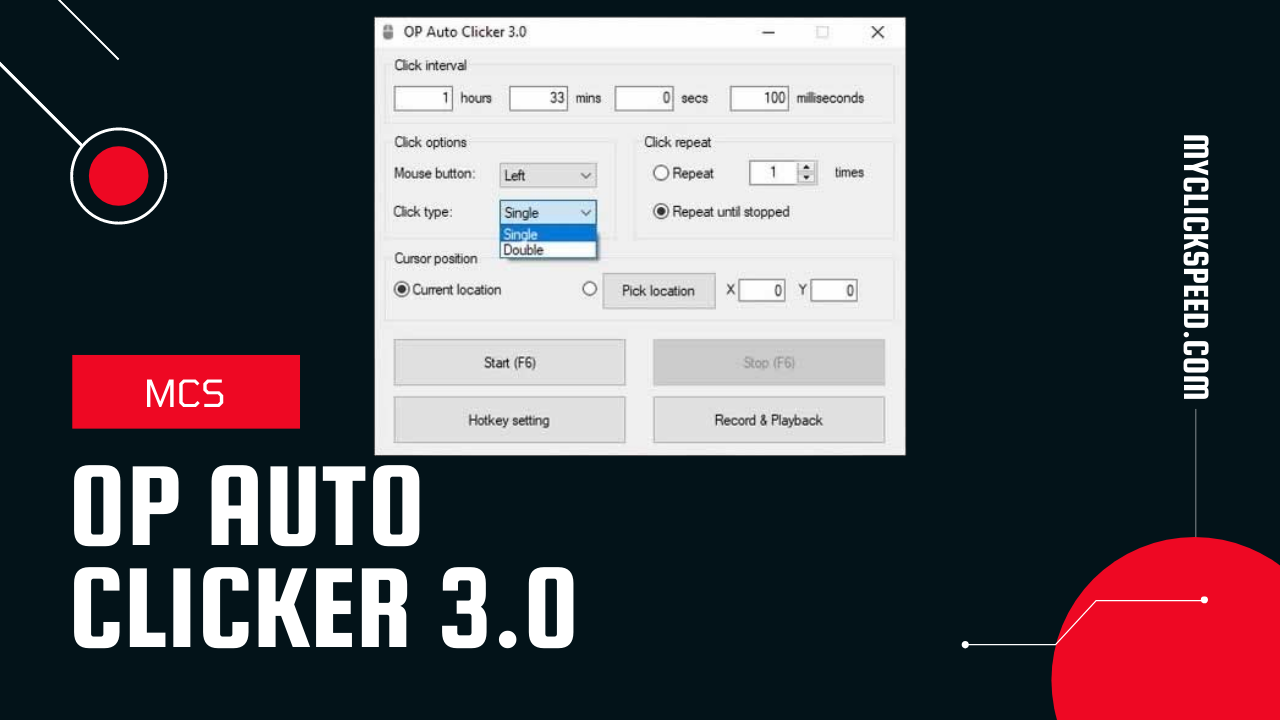 OP Auto Clicker 3.0