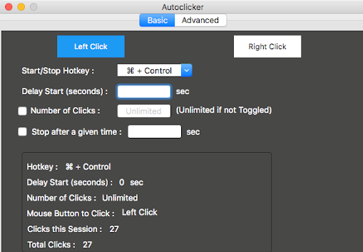 Auto Clicker for Mac 1.0