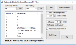 auto keyboard presser free download
