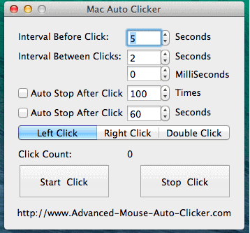 Mac Auto Clicker 1.1