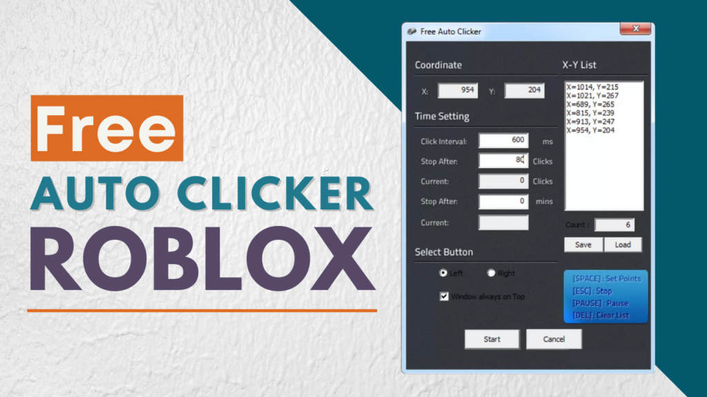 Free auto clicker for roblox