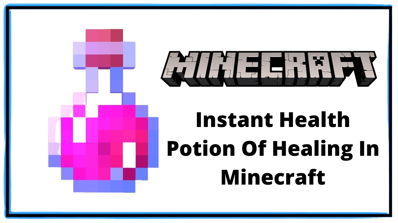 How to Make a Healing Potion (Instant Health) in Minecraft