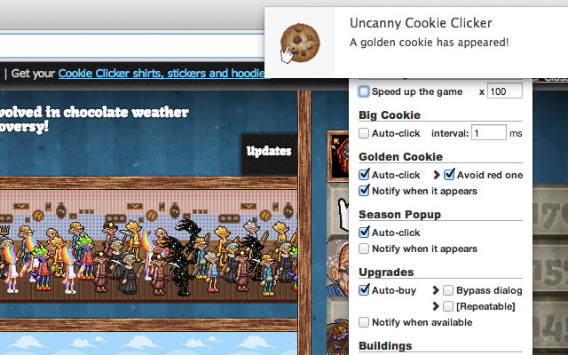 Uncanny Cookie Clicker Extension 2