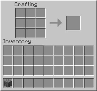 Shift the Chiseled Stone Bricks to the Inventory 