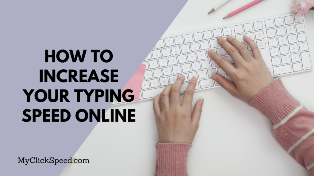 how to increase your typing speed online