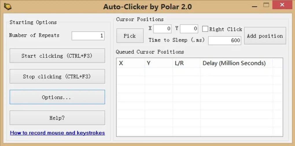 Auto Clicker By Polar