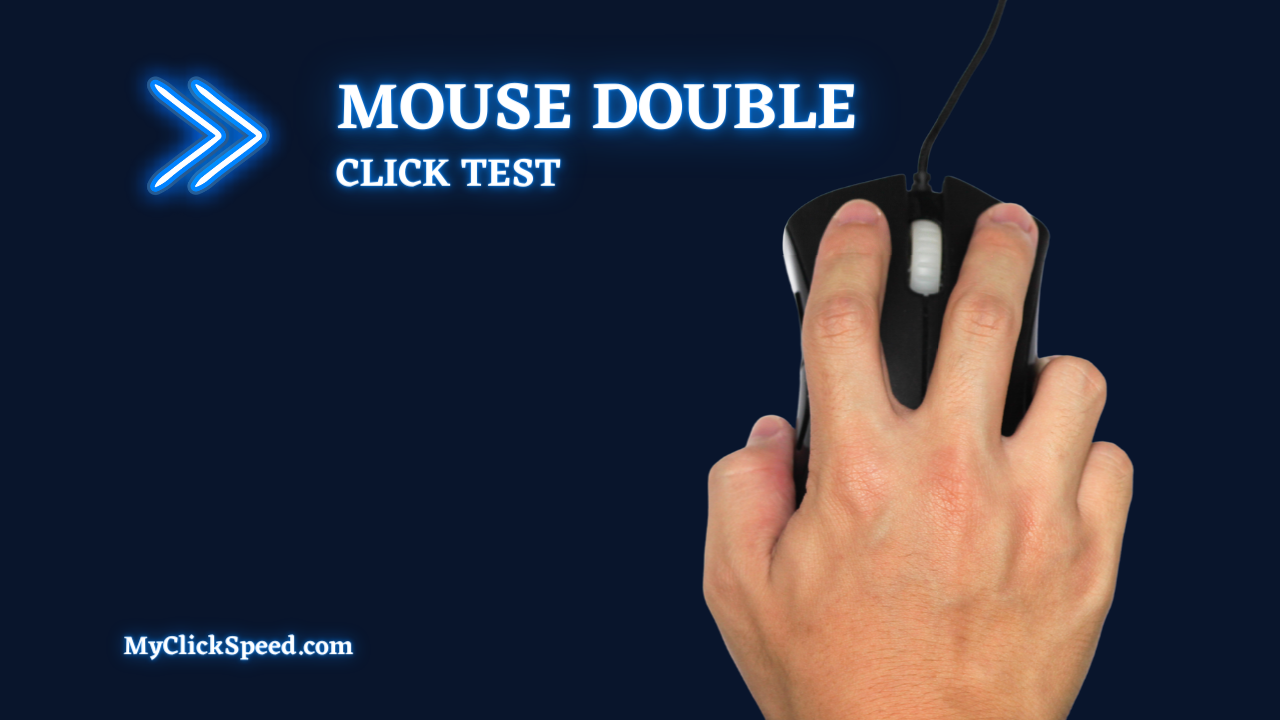 How To Test If A Mouse Is Double-Clicking Or Not?