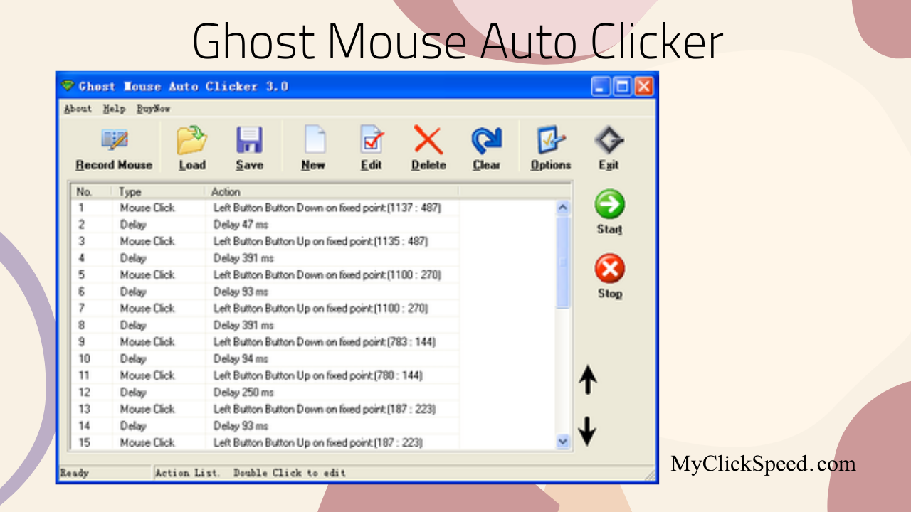 Ghost Mouse Auto Clicker