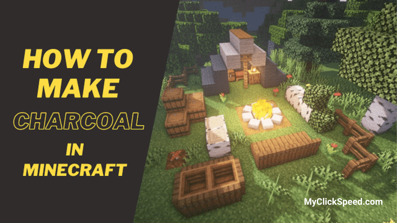 How to make charcoal in minecraft