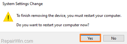 restart your computer
