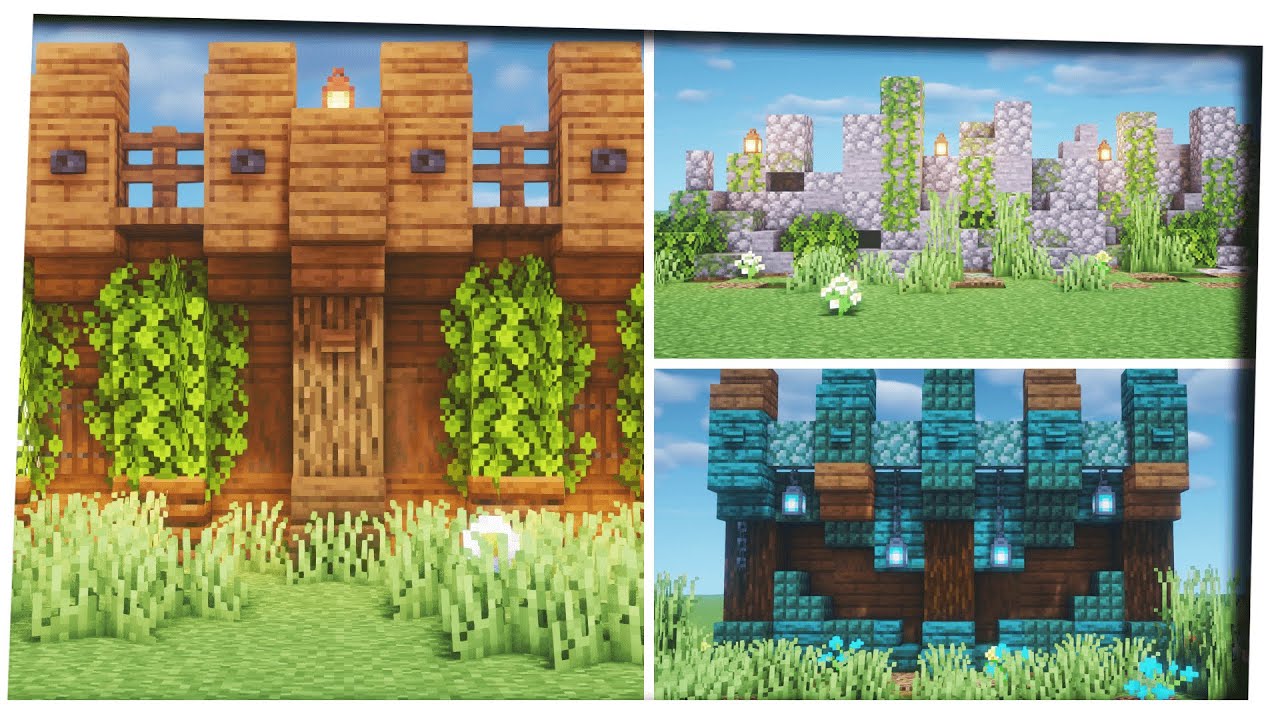 Minecraft Wall Ideas