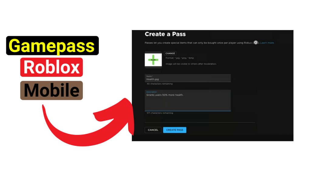 How Do You Make a Gamepass on Roblox Mobile