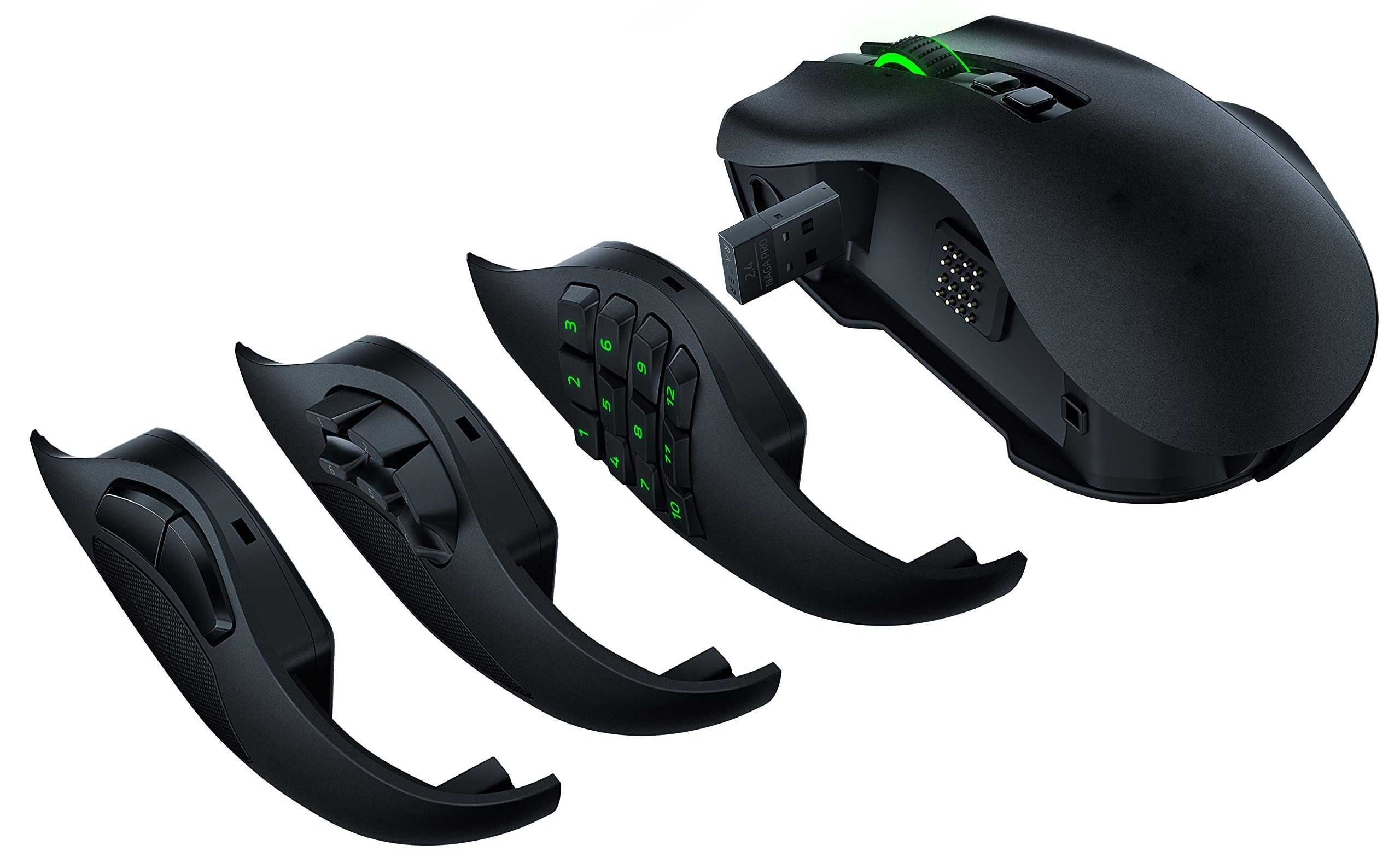 Gaming Mouse With Multiple Side Buttons